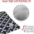 Majestic Pet Products 42" Navy Blue Crate Dog Bed Mat