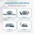 Pawaii Airline Approved Cat Carrier, Cat, Dog Carrier with ID Tag, Collapsible Pet Travel Carrier, Foldable, Protable