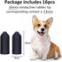 Dog Shock Collar Rubber Tips, 16 pcs Replacement Silicone Covers for Dog Training Collars, Anti Bark Collars Caps