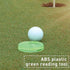 Ujicde Pro Putt Green Reader, Golf Ball Marker, Golf Putting Aid Round Bubble Level High Precision Reader Tool Golf