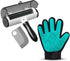 Petandzy Pet Hair Removal Glove for Dogs & Cats Dog Grooming Gloves for