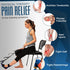 Foot and Calf Stretcher for Plantar Fasciitis, Blue Yoga Stretching Strap for Achilles Tendonitis, Heel Spurs, Drop Foot