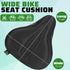 Zacro Padded Gel Bike Seat Cushion Cover for Men & Women, Extra Padding Bicycle Saddle for Peloton/Spin Stationary