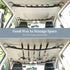 Vehicle Fishing Rod Holder, Heavy Duty Adjustable 5 Rod Capacity Storage Straps for Truck Car SUV Wagons Van