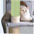 Scratch Pad for Cats Burlap Rope Sisal Rope Jute DIY Cat Tree Rope Natural Scratching Post Replacement Rope for Scratching Catnip Wall Scratching Post Adult Cat Cactus Cat Toy