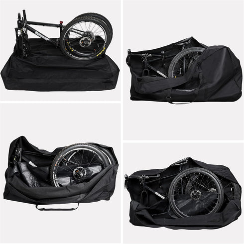 Rhinowalk Bike Transport Bag, Waterproof Bicycle Travel Case for 26 Inch Wheel Size Mountain Road Bikes, Foldable