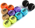 Colorful Squeaky Tennis Balls for Dogs, Easy Catching Pet Dog Balls 12 Pack (2.5inch-6colors)