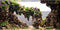AWERT 30x18 inches Viewing Stone Fish Tank Background, Aquatic Plant River Bed & Lake Vinyl Background