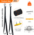Kayak Storage Strap System with Adjustable Wall Mount Straps for 1 or 2 Kayaks