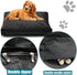 Replacement Dog Bed Cover, Heavy Duty Waterproof Removable 30" L x 20" W x 4" H Reusable Dog Bed Covers with Zipper -
