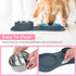 Slow Feeder Dog Bowls 3 in 1 - Stainless Steel Food and Water Bowls with Non-Spill Silicone Mat for Dogs and Cats