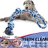 Dog Rope Toys 2 Pcs - Indestructible Chew Toys for Aggressive Chewers, Dental Cleaning Tug of War Toy