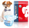 Disposable Dog Diapers for Female Dogs, Pet Soft Dog Diapers, Cat Diaper for Female Cats, Puppy Diaper 8pcs XSmall