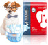 Disposable Dog Diapers for Female Dogs, Pet Soft Dog Diapers, Cat Diaper for Female Cats, Puppy Diaper 8pcs XSmall