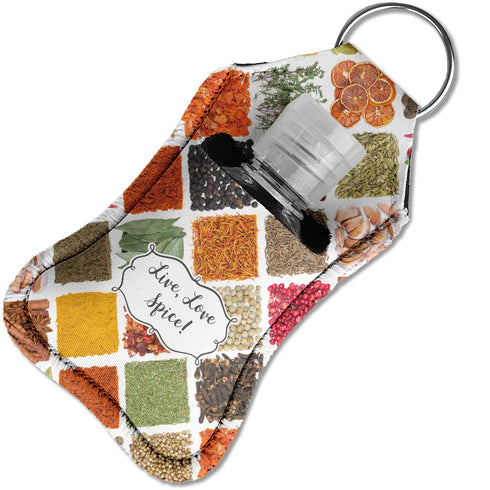 Custom Small Spices Hand Sanitizer & Keychain Holder