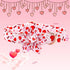 Valentine's Day Dog Collar with Flower, Adjustable Pink Flower Collar for Medium Small Large Dogs, Girl Pet Gift