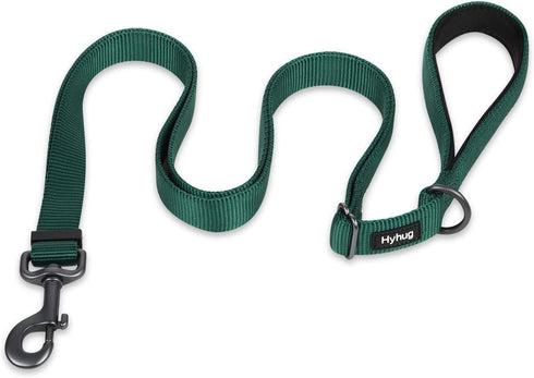Hyhug Adjustable 4-6ft Dog Leash, Nylon, Soft Neoprene Padded Handle, Heavy Duty for Jogging Outdoor
