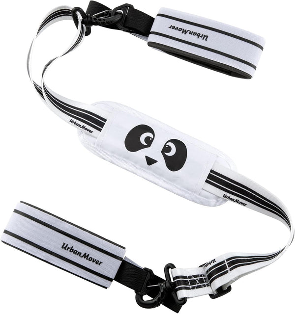 Ski Carrier Strap - Adjustable Padded Shoulder Carrying Strap for Ski and Pole, Portable Downhill Gear