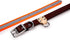 King Buck Hunting Heritage Soft-touch Reflective & Leather Dog Collar, Orange, M/L, O Ring