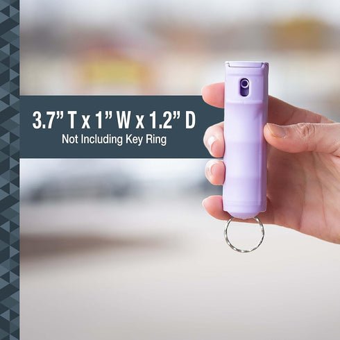 SABRE Pepper Spray, 0.54 fl oz - Maximum Police Strength OC Spray, Key Ring for Easy Carry, Fast Access