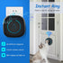 1000ft 60 Training(2 1 Soft Ring Blk Dog Bells to Go Outside - Wireless Dog Door Bell with Range, Melodies, LED