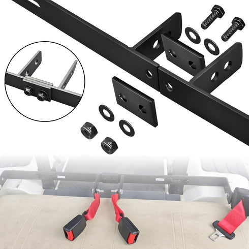 Orle Oko 42" 2-Passenger Retractable Golf Cart Seat Belts Long Universal Fit for EZGO TXT, Club Car DS, Yamaha