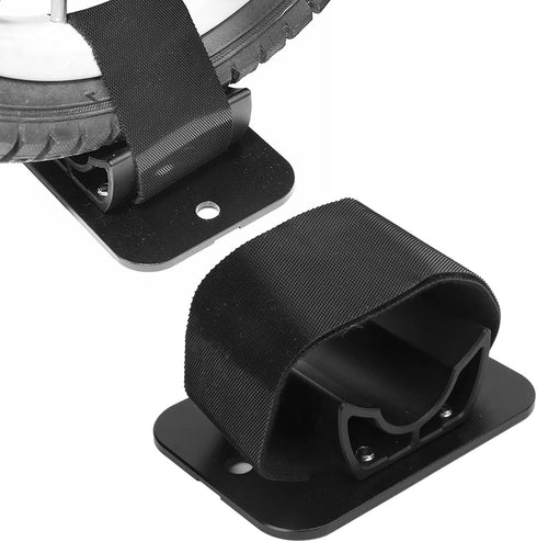 Yosoo Car Roof Bike Rear Wheel Bracket, Aluminum Alloy Rooftop Mount Holder for Mountain Bikes, Bicycles, EBikes