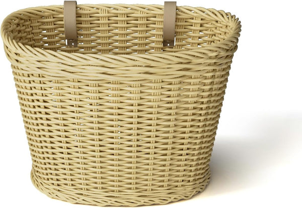 HengYuXing Wicker Bike Basket Woven Bike Baskets Bike Basket Front,for Women,Men and Kids,