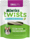 Minties Dental Twists for Dogs, Vet-Recommended Vanilla-Flavored Dental Chews for Tiny/Small Dogs, 12oz