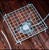 TreGoo Camp Grill with Foldable Legs - 304 Stainless Steel Grill Grate for Gas Stove, Ultralight Mini Campfire Stand,