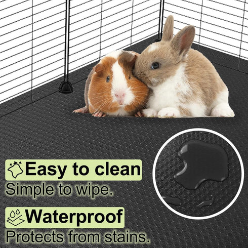 Chinchillas,18"79",1pcs, Washable Guinea Pig Bedding Cage Liner Waterproof Rabbit Bedding, Easily Cut to Suit Cage