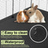 Chinchillas,18"79",1pcs, Washable Guinea Pig Bedding Cage Liner Waterproof Rabbit Bedding, Easily Cut to Suit Cage