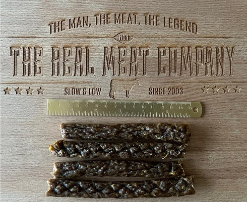 Real Meat Dog Treats Duck Neckers - 6oz Bag of 6-Inch USA-Made Air-Dried Duck Necks for Dogs - Ground Neck & Bones Duck Dog Treats Sourced from All-Natural, Free-Range Duck - Dog Duck Treats