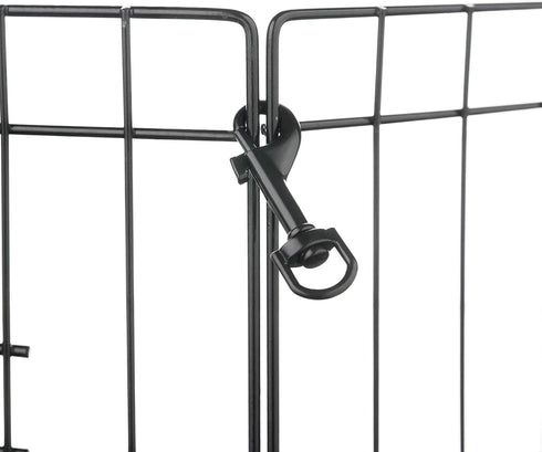Pet Trex 24" Exercise Playpen for Dogs, Eight 24" x 30" High Panels with Gate