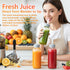 10.5 oz, 8 Pack Zukro Glass Juice Bottles Reusable Small Clear Water Container With Stainless Steel Lids & Straw