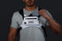 MVRK Lightweight Water Resistant Chest Pack - Minimalist Vest with Phone Holder & Extra Storage (White)