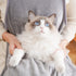 Cat Carrier Apron, Hands-Free Adjustable Pet Carrier for Cats and Small Dogs, Soft Breathable Washable Sling for Indoor