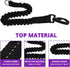 Long Dog Leash, 50 FT, Heavy Duty Rope Leash for Training, Swivel Lockable Hook, Reflective Threads, Bungee, Padded