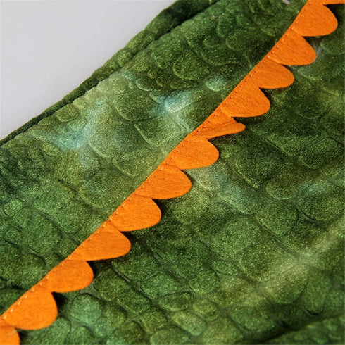 Mogoko Funny Dog Crocodile Costumes, Pet Halloween Alligator Cosplay Dress for Cats and Dogs (S Size)
