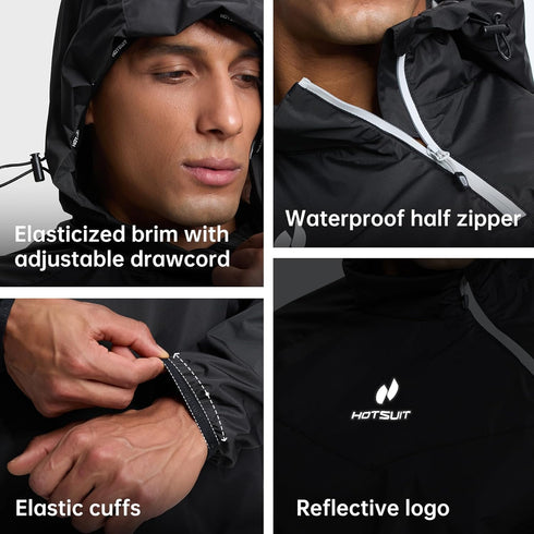 Men's HOTSUIT Sauna Suit - Sweat Jacket & Pants for Gym Workouts
