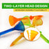 ToVii 3-1/4" Big Cup Plastic Golf Tees, 40 Pack, Excellent Durability and Stability Tees