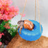 Hermit Crab Tire Swing Toy - Climbing Toy and Aquarium Decoration for Small to Medium Sized Hermit Crabs