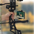 Universal Aluminum Alloy Phone Holder for Compound Bow, Smartphone Mount for Archery Hunting, Instant Recorder