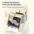 Cat Carrier Backpack, Large Collapsible Breathable Carrier for Cats Under 16 lbs, Small Dog Travel Bag for Car