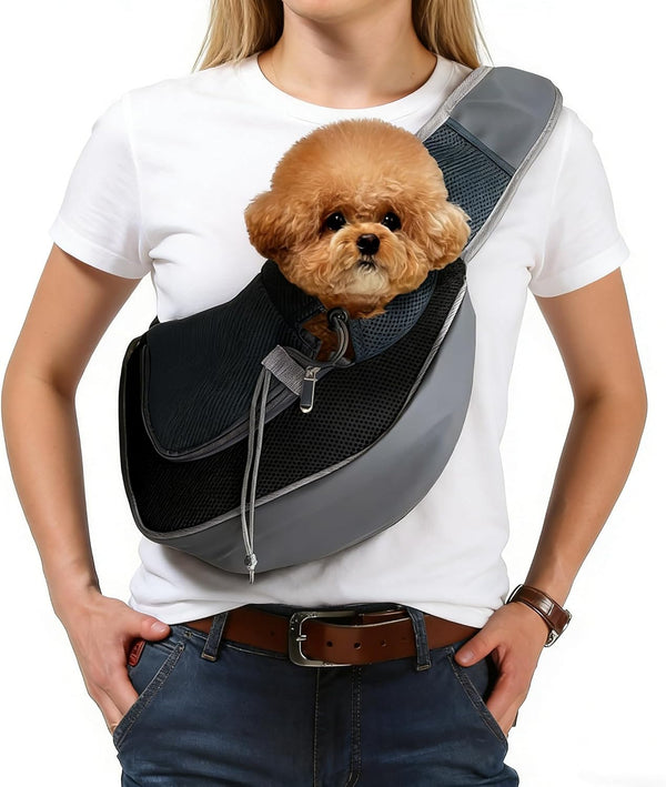 Dog Sling Carrier for Pooch Doggy Yorkie Chihuahua Baby, Travel Front Backpack