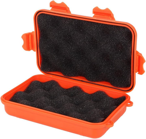 Yosoo Outdoor Waterproof Survival Storage Box Case for Fishing, Small Magnetic Waterproof Container