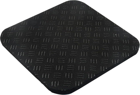 verkelly 6 3.93" 3.93" 0.19" Pcs Non-Slip Treadmill Mat Pads - x x Double-Sided Silicone Anti-Vibration Exercise