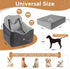 Felixora 35lbs Dog Car Seats for Small/Medium Dogs, Puppy Car Seat with Side Opening, Thick Cushion, Detachable