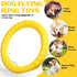 Jenaai 4 Pack Dog Training Ring - Durable Fetch Toys for Large Medium Dogs, Floating Dog Ring for Teeth Cleaning