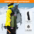 AYAMAYA Ultralight Folding Camping Chair - High Back with Sturdy Aluminum Frame